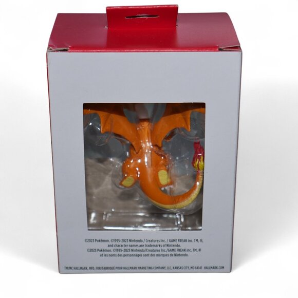 Hallmark 2023 Pokemon Charizard Ornament Walmart Exclusive Pokémon Ornament NEW - Picture 9 of 10